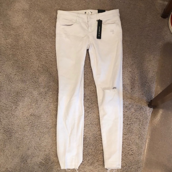 Wet Seal Denim - White ripped jeans